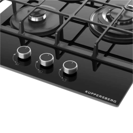 Газовая варочная панель Kuppersberg TG 42 B Black Glass