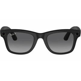 Умные очки Ray-Ban Wayfarer Matte Black/Polar (RW4006) M Gradient Graphite