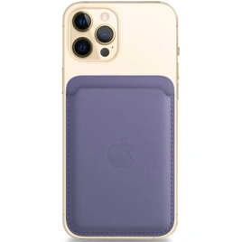 Картхолдер Apple iPhone Leather Wallet with MagSafe Wisteria (MM0W3)