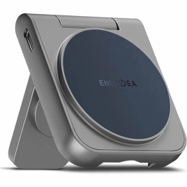Беспроводное зарядное устройство EnergEA MagDuo Qi2 (2 в 1) Blue (MAG-DUO-BLU)
