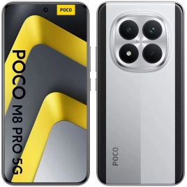 Смартфон Xiaomi Poco M8 Pro 5G 8/256Gb Silver Global Version