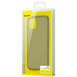 Чехол Baseus для iPhone 11 Jelly Liquid Silica Gel (WIAPIPH61S-GD01) Transparent