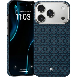 Чехол Benks ArmorGrid ArmorAir Case built with Kevlar для iPhone 17 Pro Azure Blue