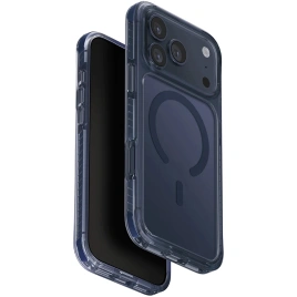 Чехол Uniq Combat Triple-Layered Protective Case with MagClick для iPhone 17 Pro Navy Blue