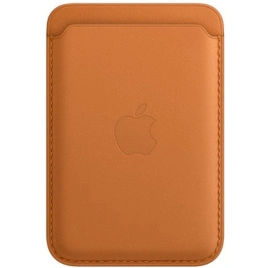 Картхолдер Apple iPhone Leather Wallet with MagSafe Golden Brown (MM0Q3)