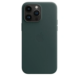 Кожаный чехол Telesin MagSafe для iPhone 14 Pro Forest Green