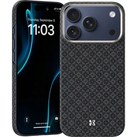 Чехол Benks ArmorGrid ArmorAir Case built with Kevlar для iPhone 17 Pro Obsidian Black