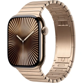 Смарт-часы Apple Watch Series 10 42mm Gold Titanium Case with Gold Link Bracelet