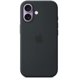 Чехол Apple Silicone Case with MagSafe для iPhone 17 Black