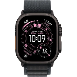 Смарт-часы Apple Watch Ultra 3 (2025) 49mm Black Titanium Case with Black Alpine Loop S