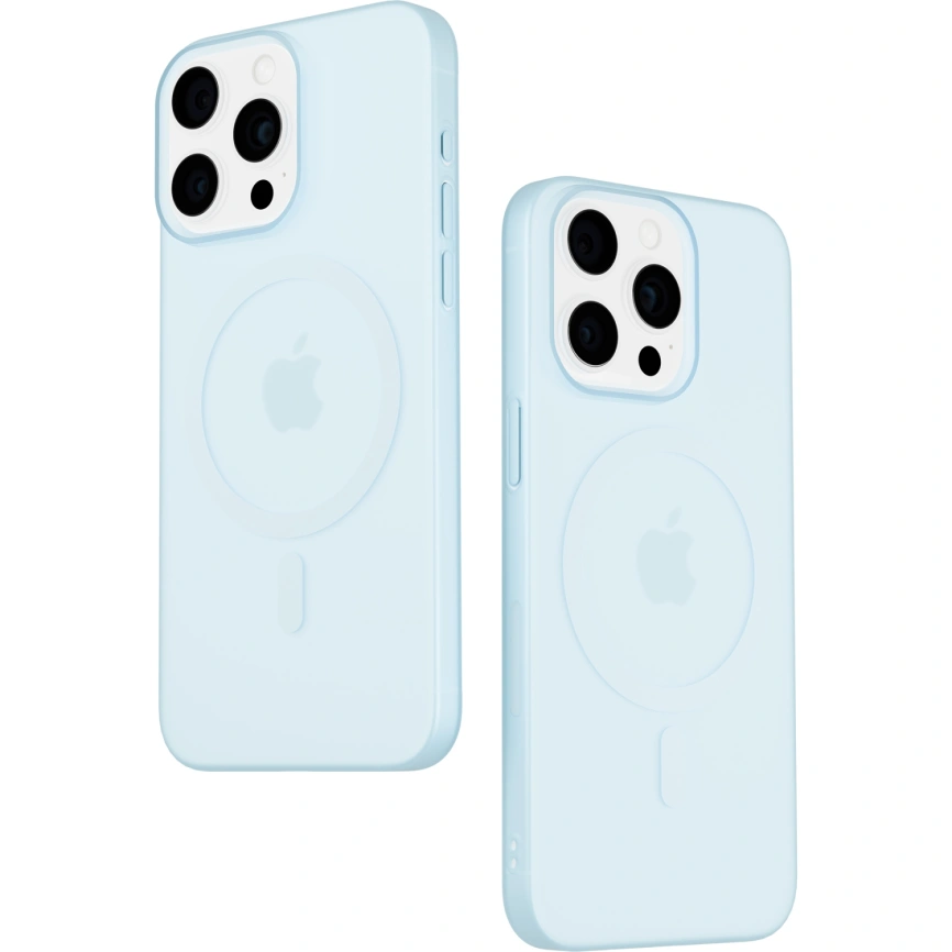 Чехол Gurdini Slim Series with MagSafe для iPhone 16 Pro Max Blue фото 2