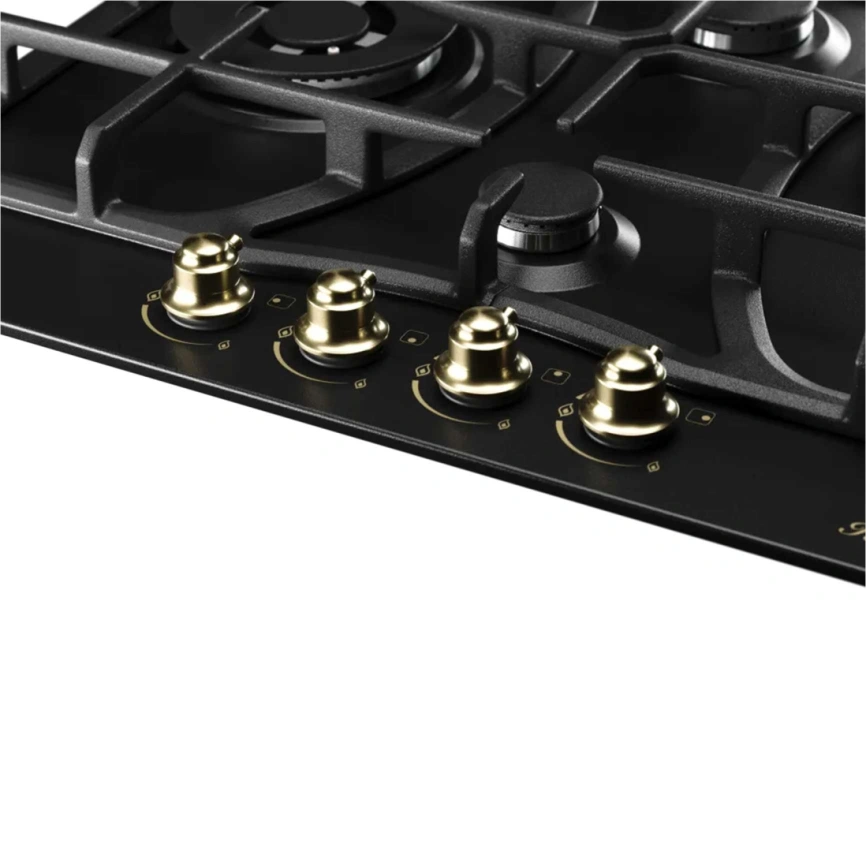 Газовая варочная панель Kuppersberg FS 610 Ant Bronze фото 2
