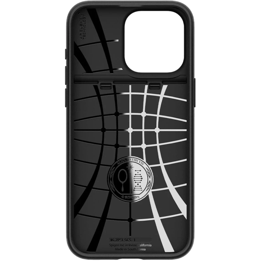Чехол Spigen Slim Armor CS для iPhone 15 Pro Max (ACS06589) Black фото 6