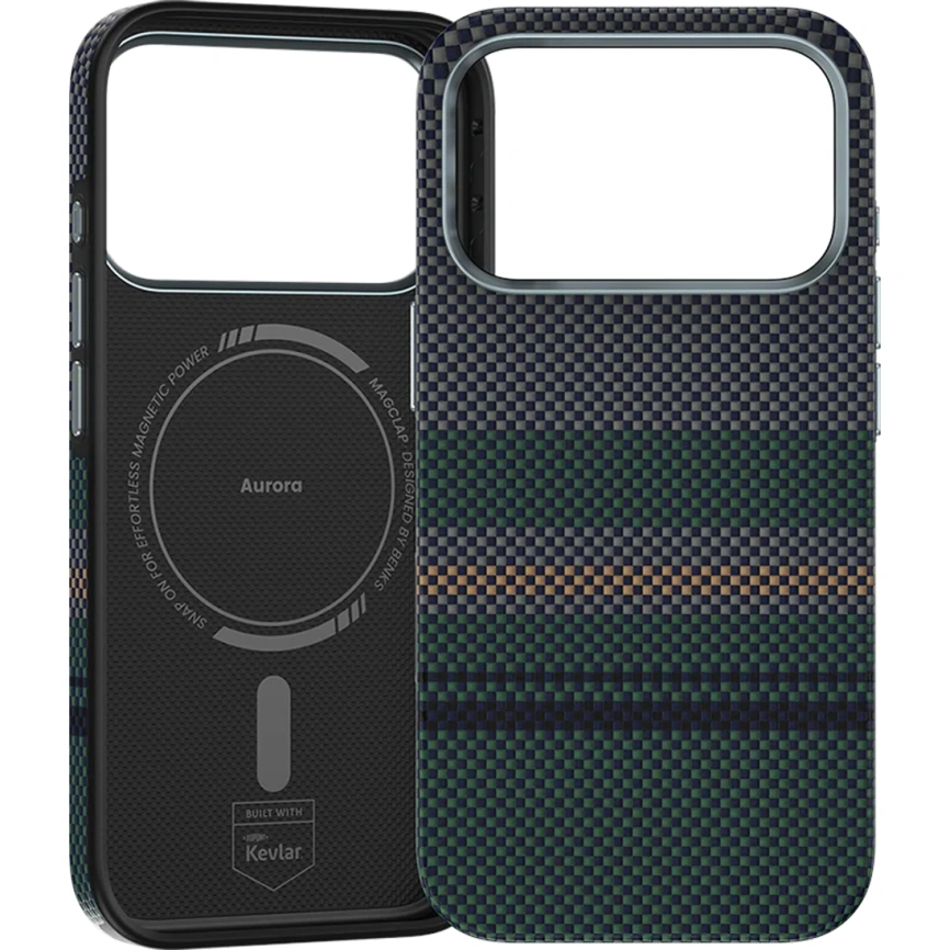 Чехол Benks ArmorPro Case built with Kevlar для iPhone 17 Pro Aurora фото 1
