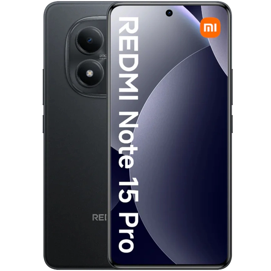 Смартфон Xiaomi Redmi Note 15 Pro 4G 12/256Gb Black EAC фото 1