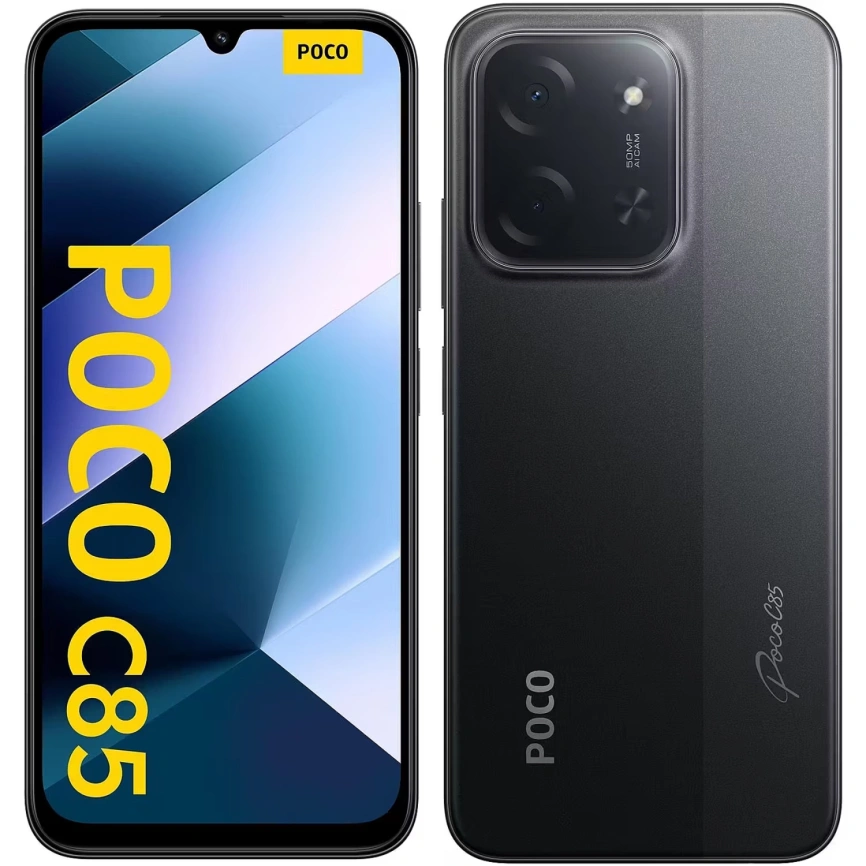Смартфон Xiaomi Poco C85 8/256Gb Black Global Version фото 5