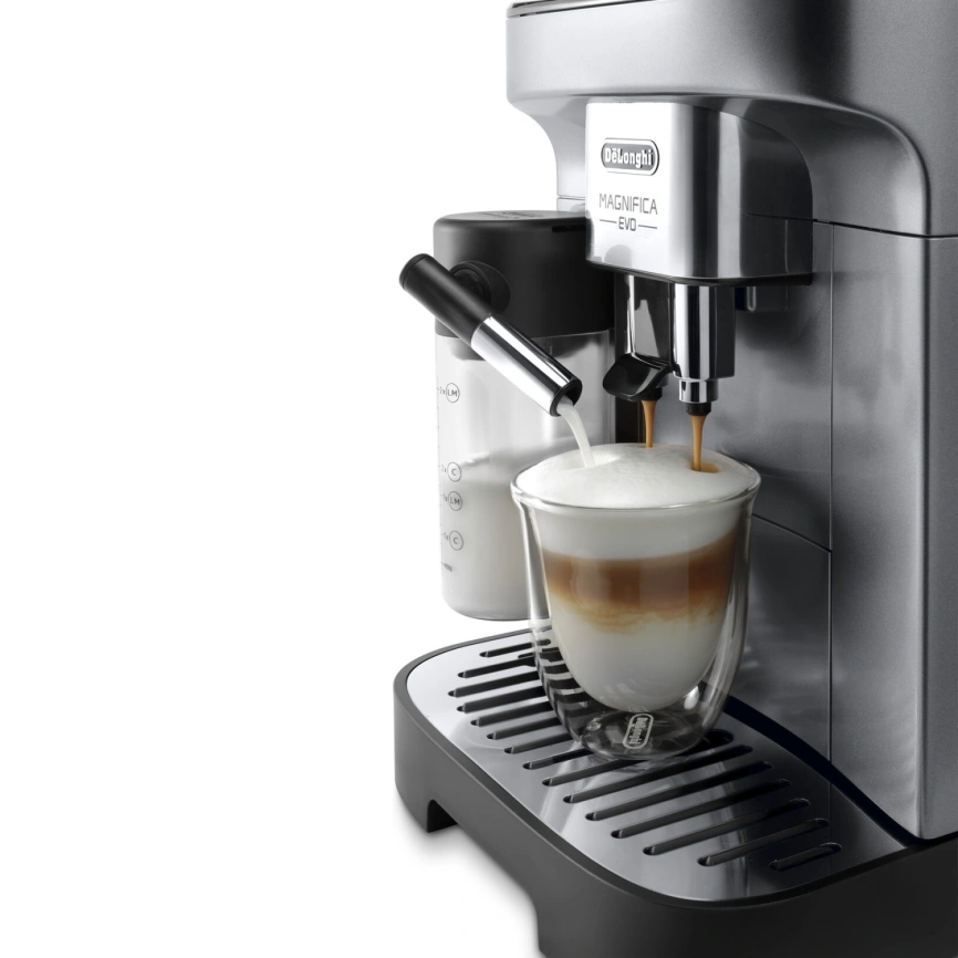 Кофемашина DeLonghi Magnifica Evo ECAM290.61.SB Silver/Black фото 2