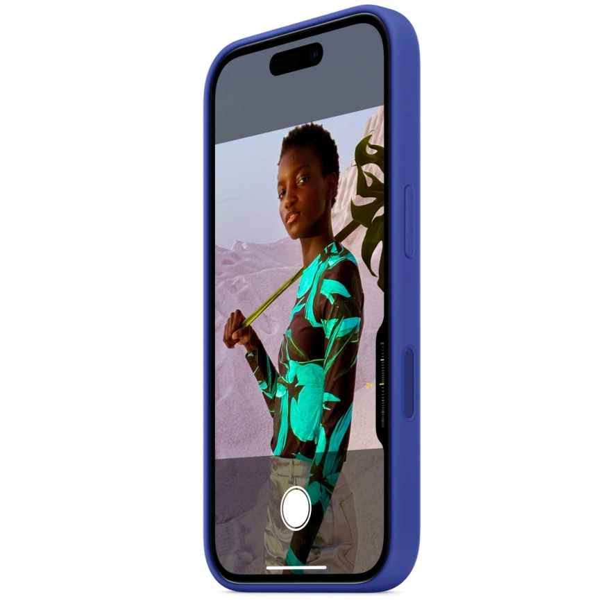 Чехол Apple Silicone Case with MagSafe для iPhone 16 Plus Ultramarine фото 2
