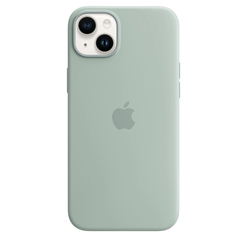 Силиконовый чехол Apple для iPhone 14 Plus Succulent фото 3