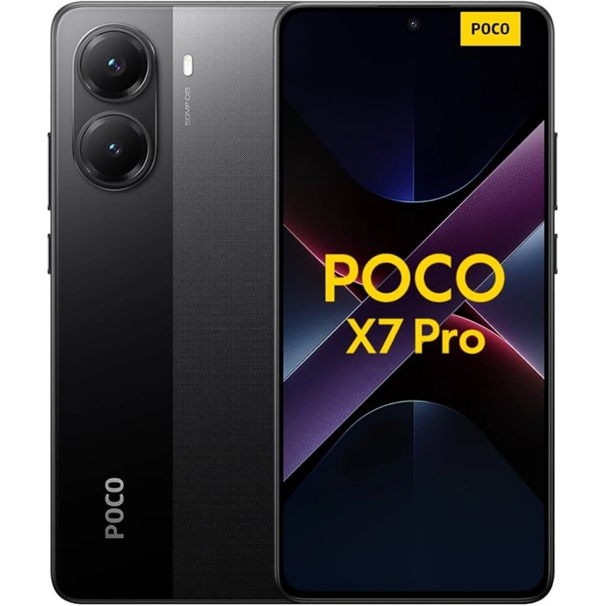 Смартфон Xiaomi Poco X7 Pro 5G 12/512Gb Black Global Version фото 3