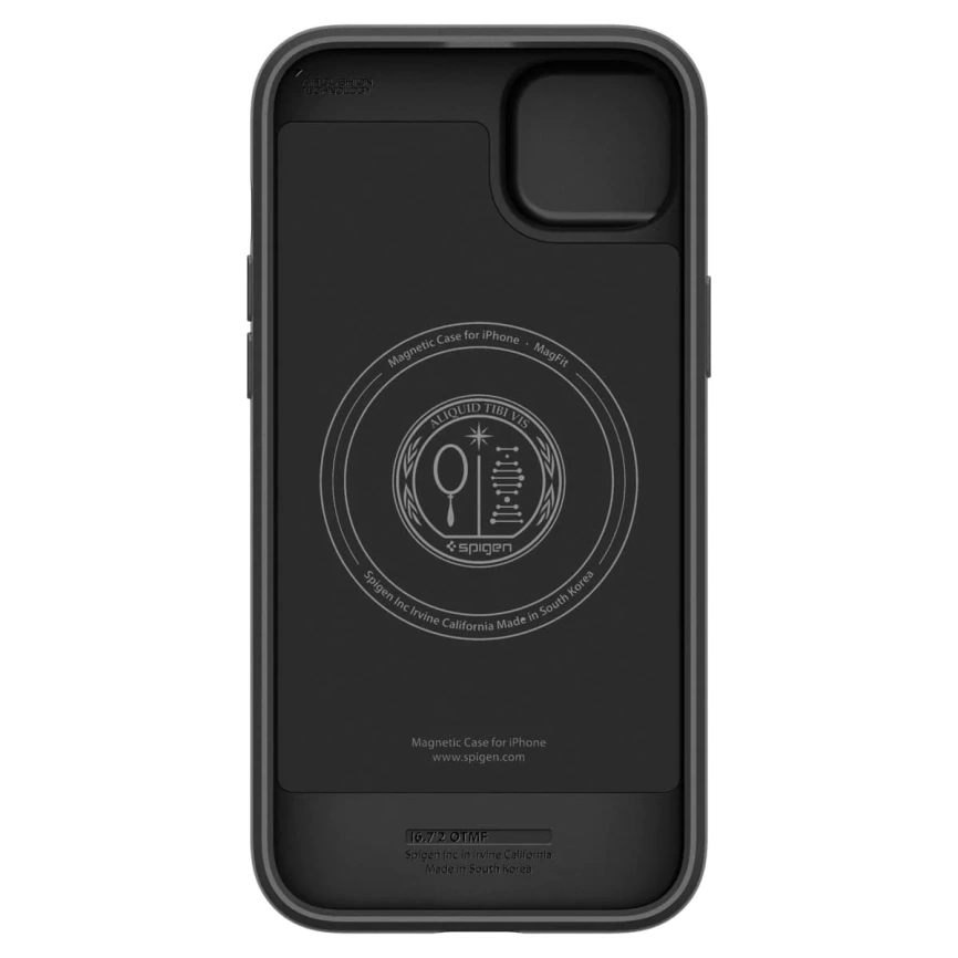 Чехол Spigen Optik Armor (MagFit) для iPhone 14 (ACS05070) Black фото 15