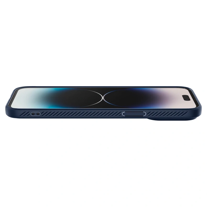 Чехол Spigen Liquid Air для iPhone 14 Pro Max (ACS04814) Navy Blue фото 10