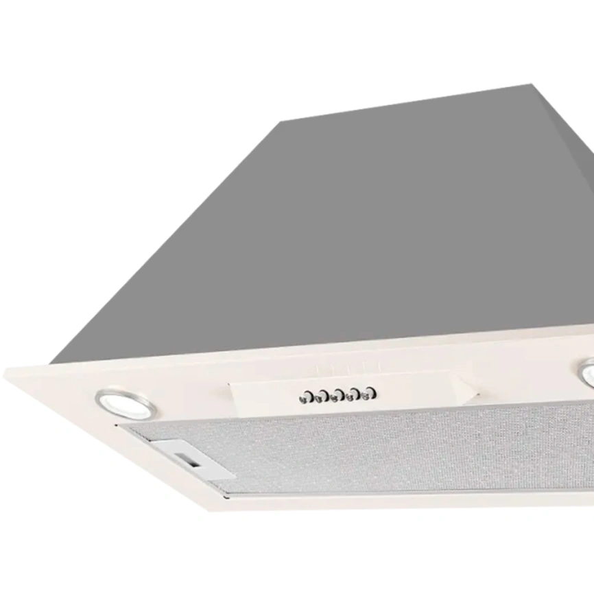 Встраиваемая вытяжка Kuppersberg INLINEA 70 CX Сreamy/Stainless Steel фото 4