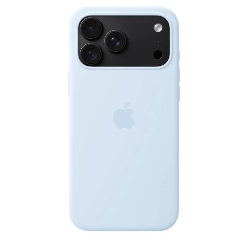 Чехол Apple Silicone Case with MagSafe для iPhone 18 Pro Max Crisp Blue (MK934) фото 3