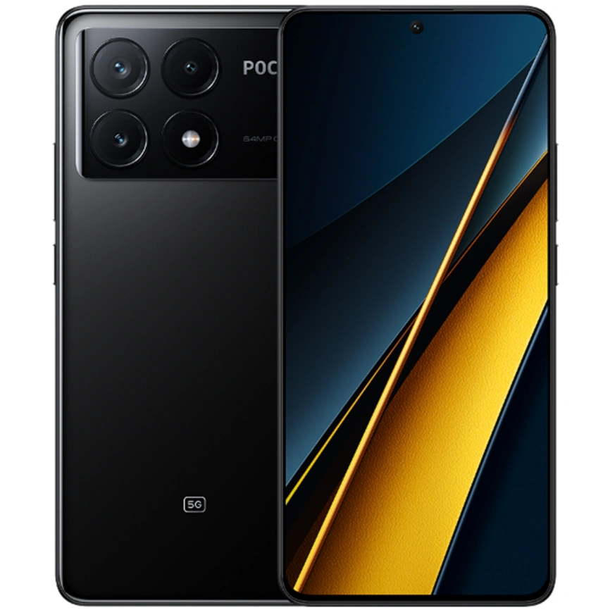 Смартфон Xiaomi Poco X6 Pro 5G 8/256Gb Black Global Version фото 1