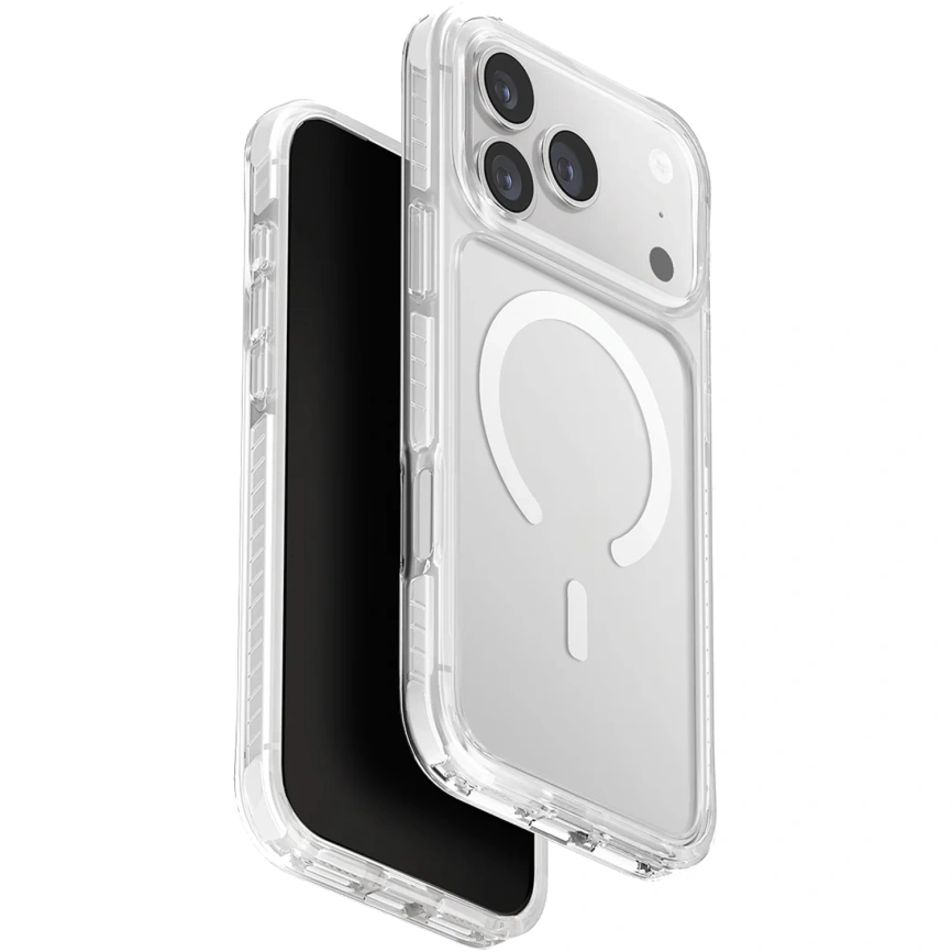 Чехол Uniq Combat Triple-Layered Protective Case with MagClick для iPhone 17 Pro Blanc White фото 1