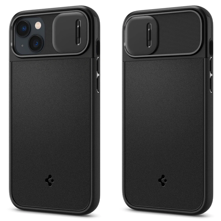 Чехол Spigen Optik Armor (MagFit) для iPhone 14 (ACS05070) Black фото 5