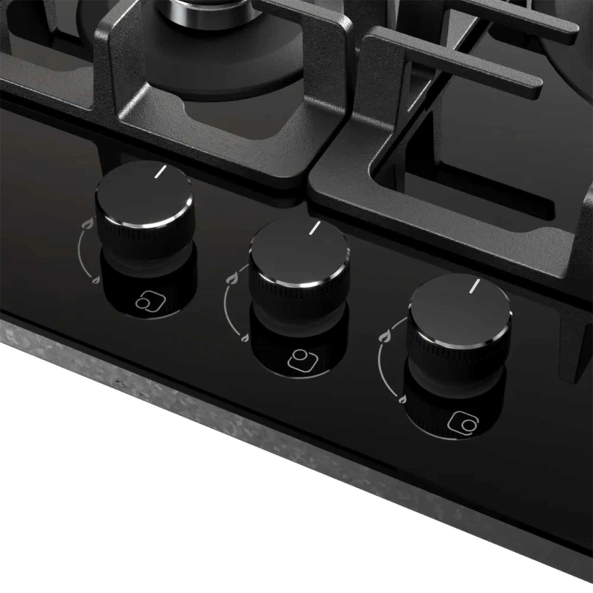 Газовая варочная панель Kuppersberg FG 41 B Black фото 3