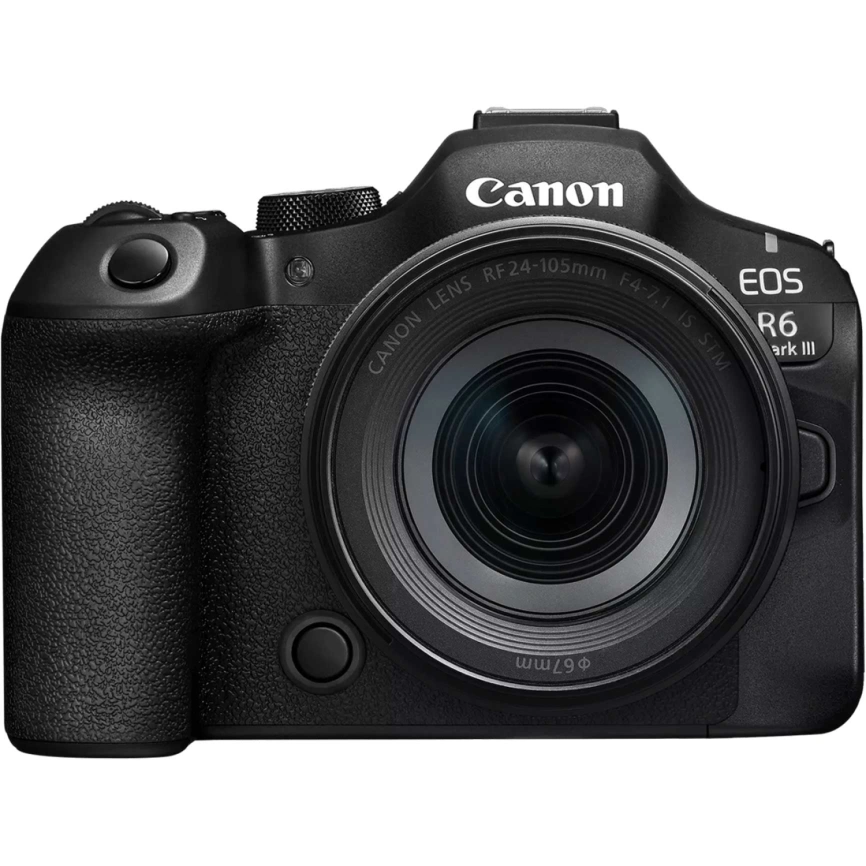 Фотоаппарат Canon EOS R6 Mark III Kit RF 24-105mm IS STM Black фото 2