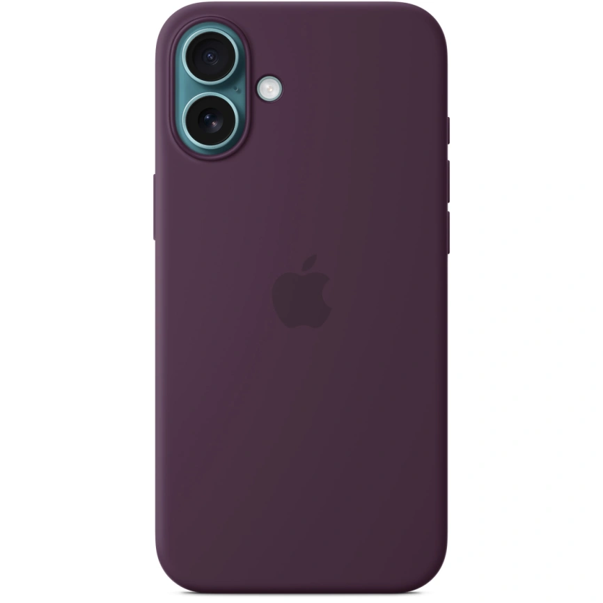 Чехол Apple Silicone Case with MagSafe для iPhone 16 Plus Plum фото 4