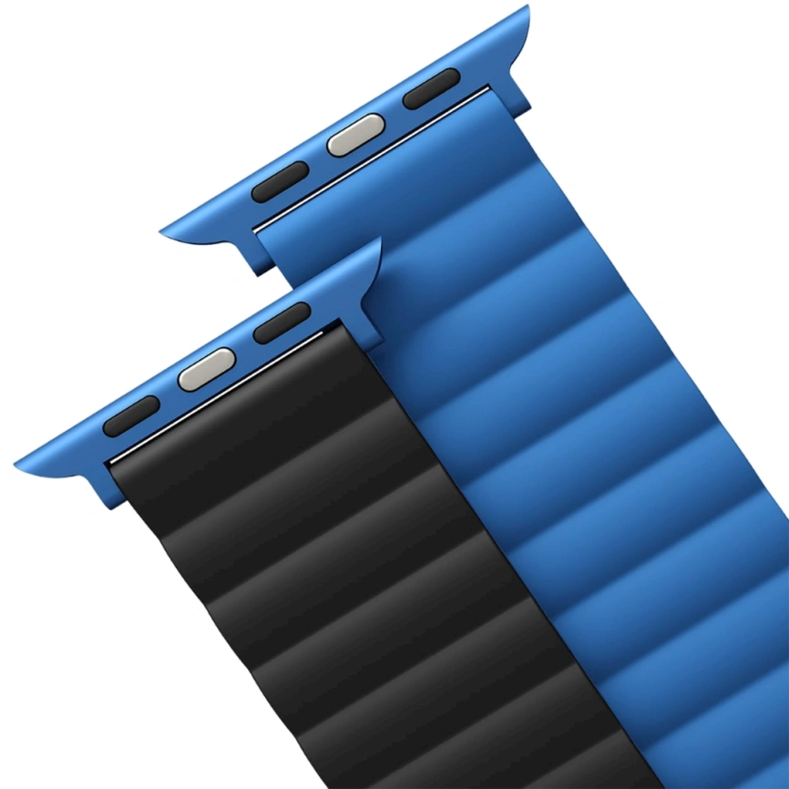 Ремешок Uniq Revix reversible Magnetic для Apple Watch 38/40/41 Blue/Black фото 3