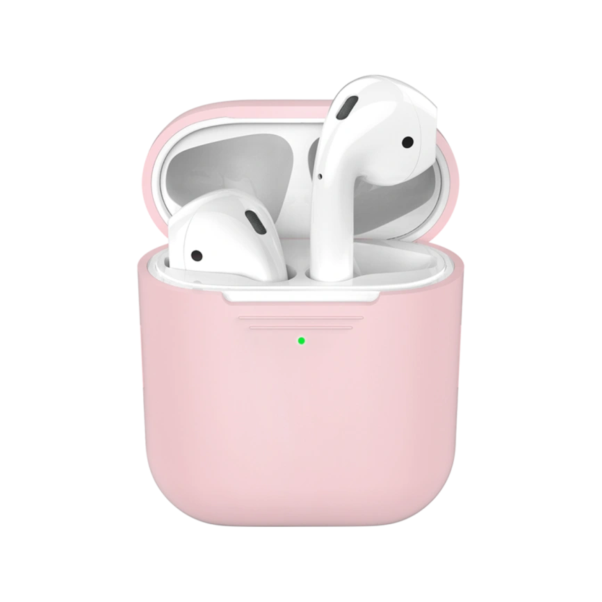 Силиконовый чехол Deppa для AirPods (47006) Pink фото 1