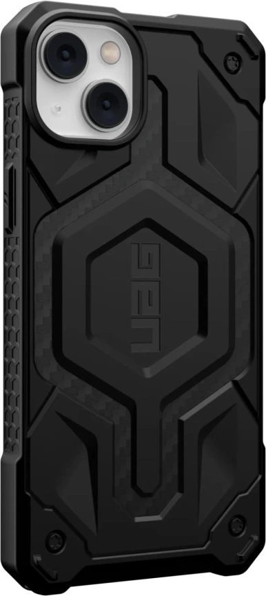 Чехол UAG Monarch Pro For MagSafe для iPhone 14 Plus Carbon Fiber фото 5