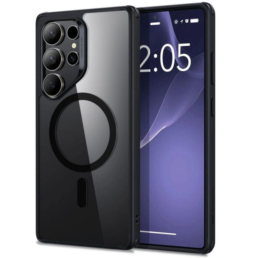 Чехол ESR Classic Hybrid Halolock Magsafe для Galaxy S25 Ultra (4894240253328) Clear Black фото 1
