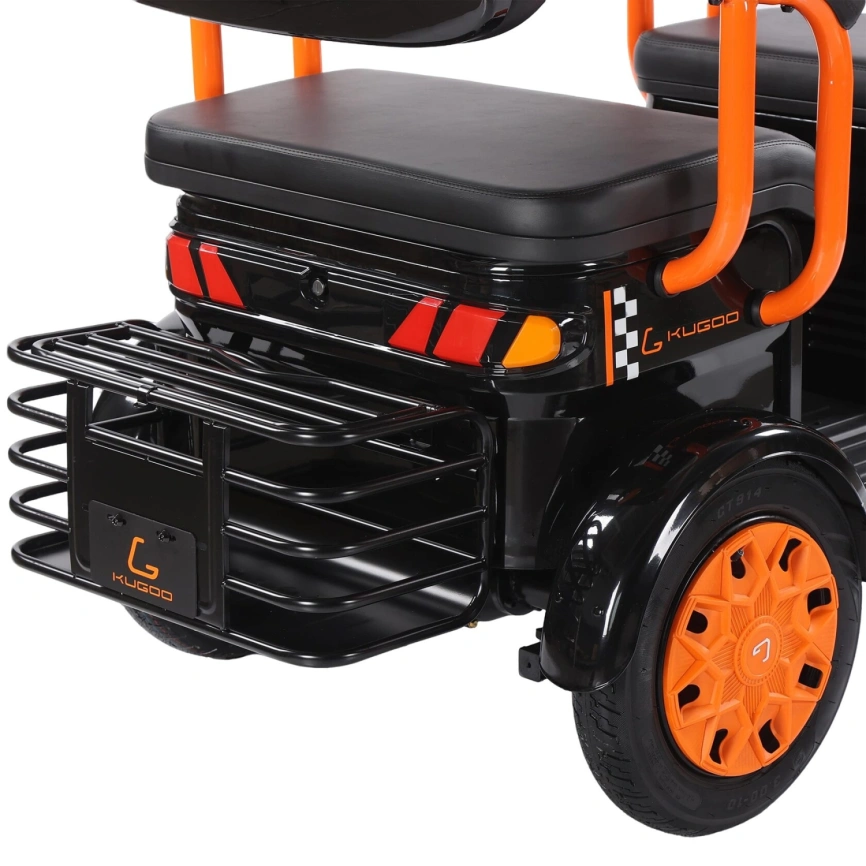 Электротрицикл Kugoo T2 Black фото 7