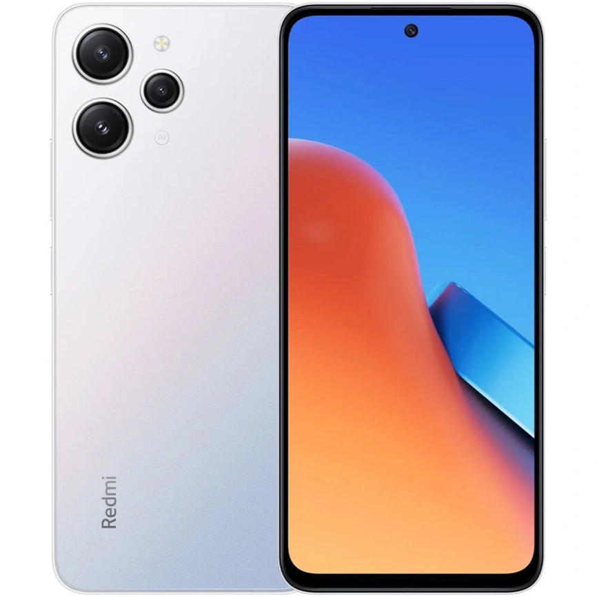 Смартфон Xiaomi Redmi 12 4/128Gb Polar Silver EAC фото 1