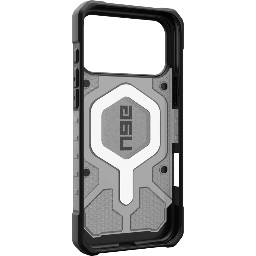 Чехол UAG MagSafe Pathfinder Clear для iPhone 17 Pro Ash/Black фото 2
