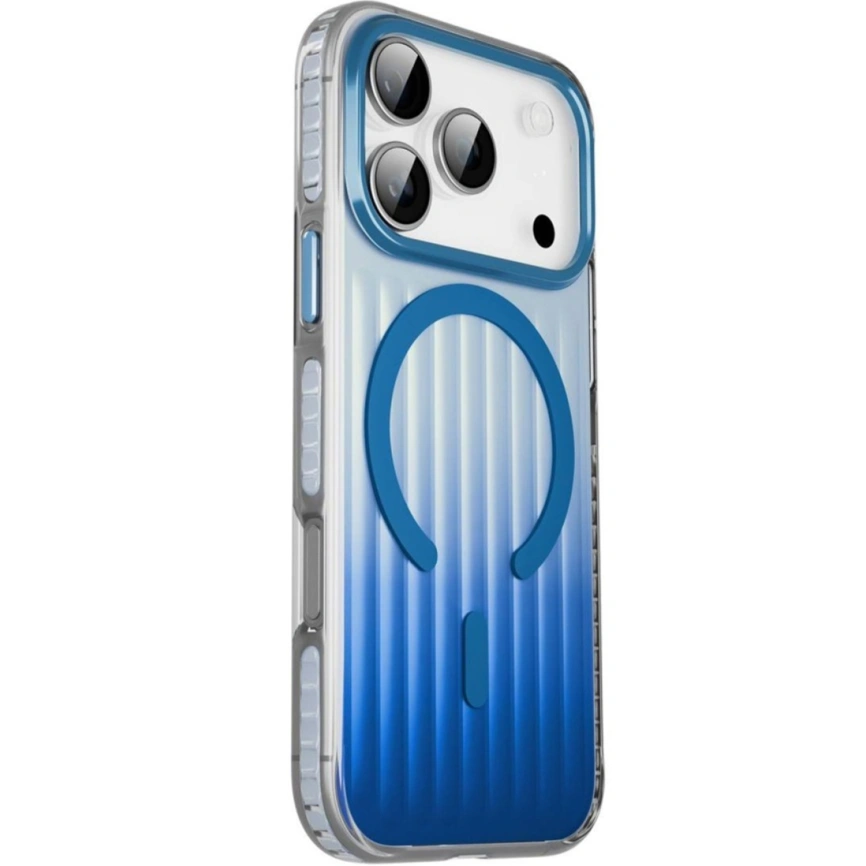 Чехол Gurdini Ocean Case Transparent для iPhone 18 Pro Max Blue фото 1