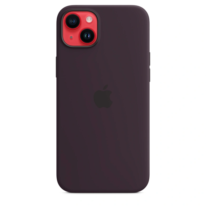 Силиконовый чехол Apple MagSafe для iPhone 14 Elderberry фото 5