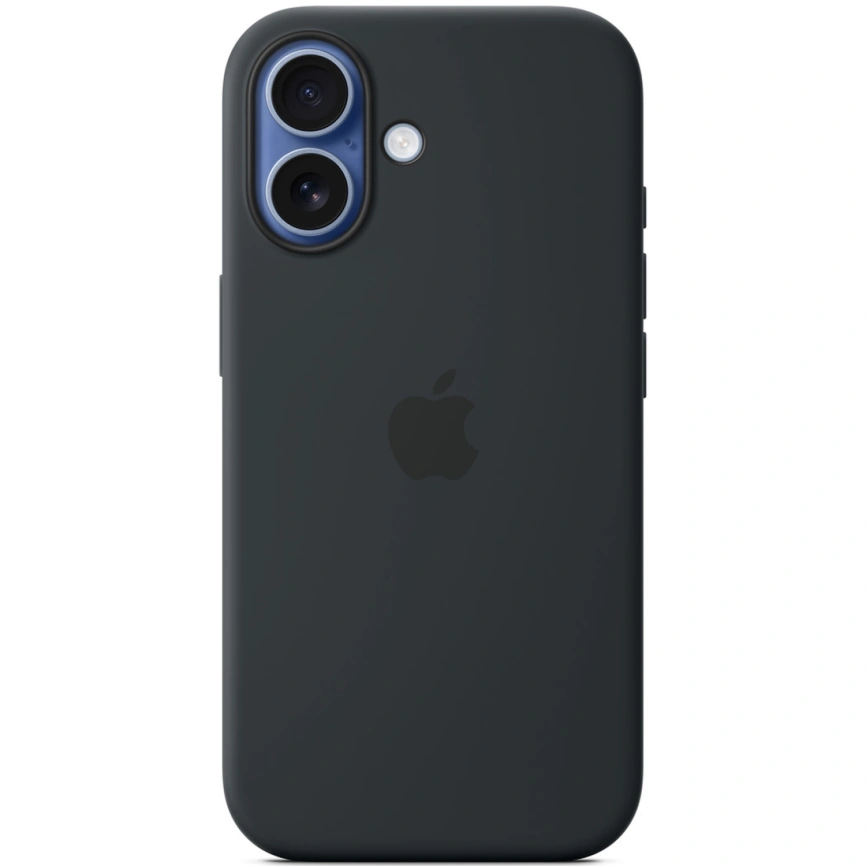 Чехол Apple Silicone Case with MagSafe для iPhone 17 Black фото 4