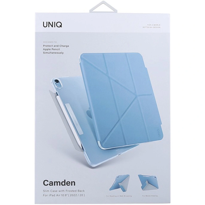 Чехол Uniq Camden для iPad Air 10.9 (2022/20) Northern blue фото 5