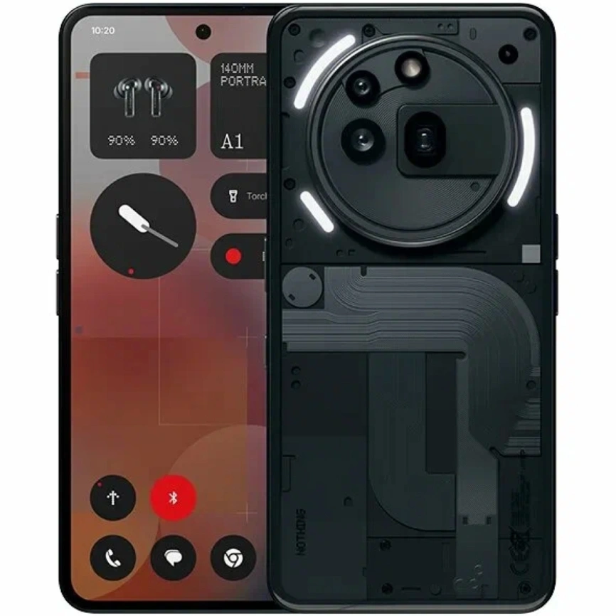 Смартфон Nothing Phone (3A) Pro 12/256Gb Black фото 1
