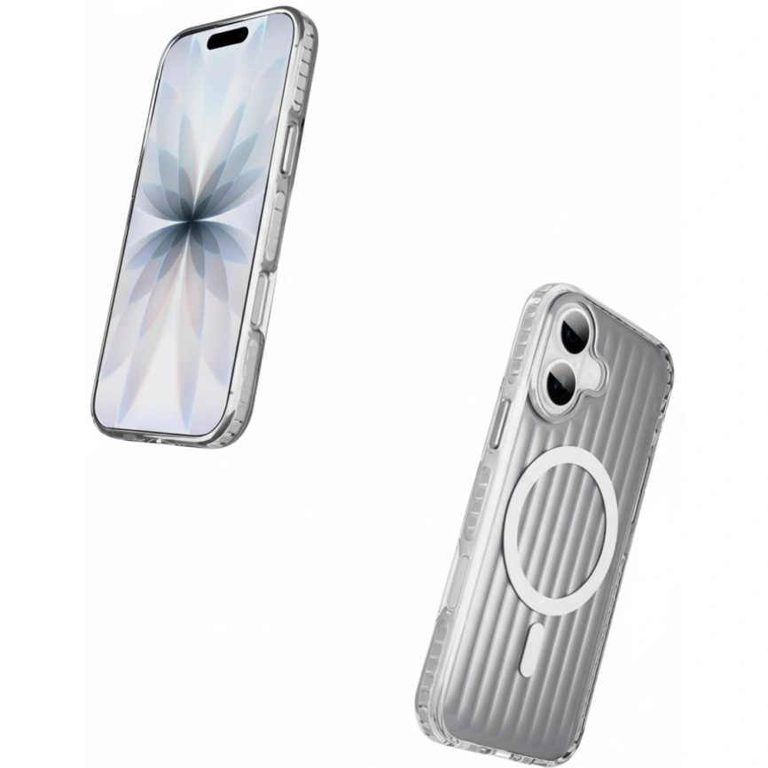Чехол Gurdini Ocean Case Metalic для iPhone 17 Silver фото 1