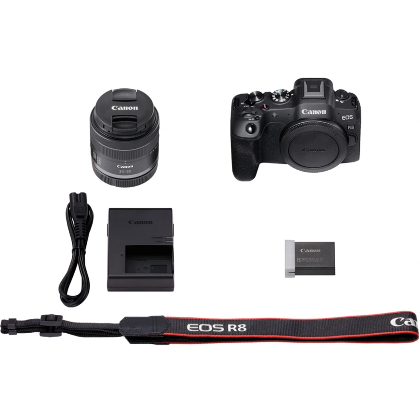 Фотоаппарат Canon EOS R8 Kit RF 24-50mm IS STM Black фото 7