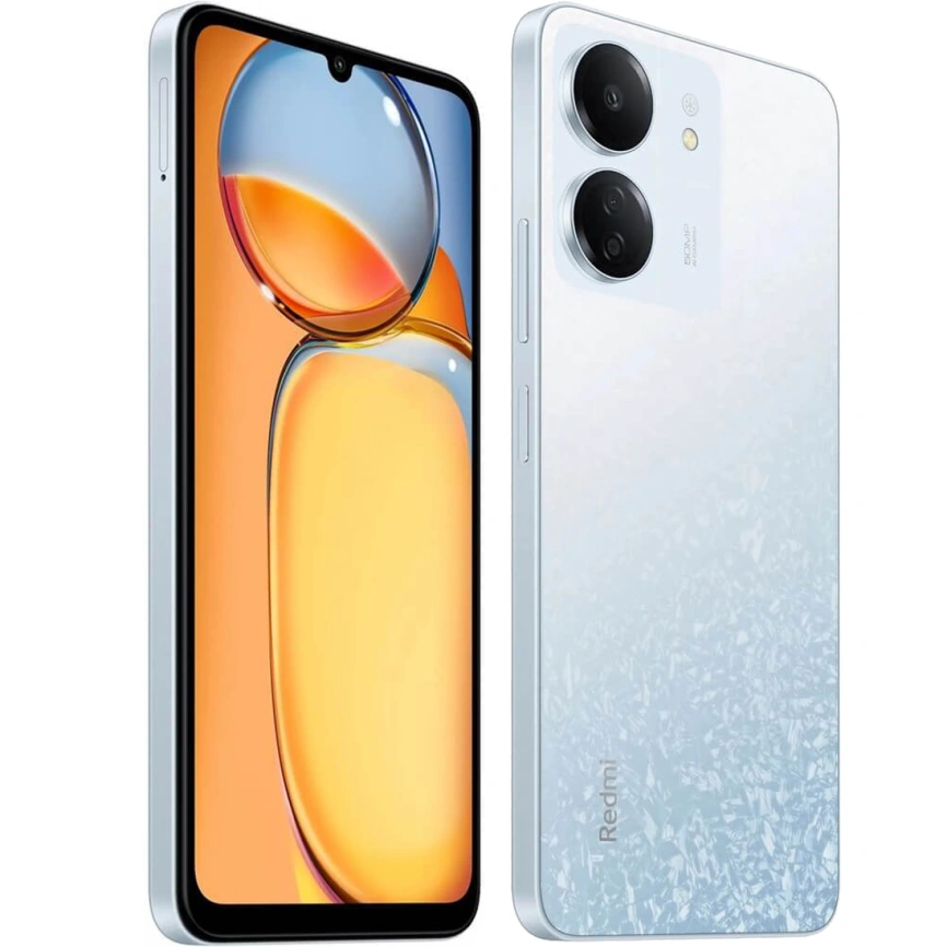 Смартфон Xiaomi Redmi 13C 6/128GB (NFC) Glacier White EAC фото 2