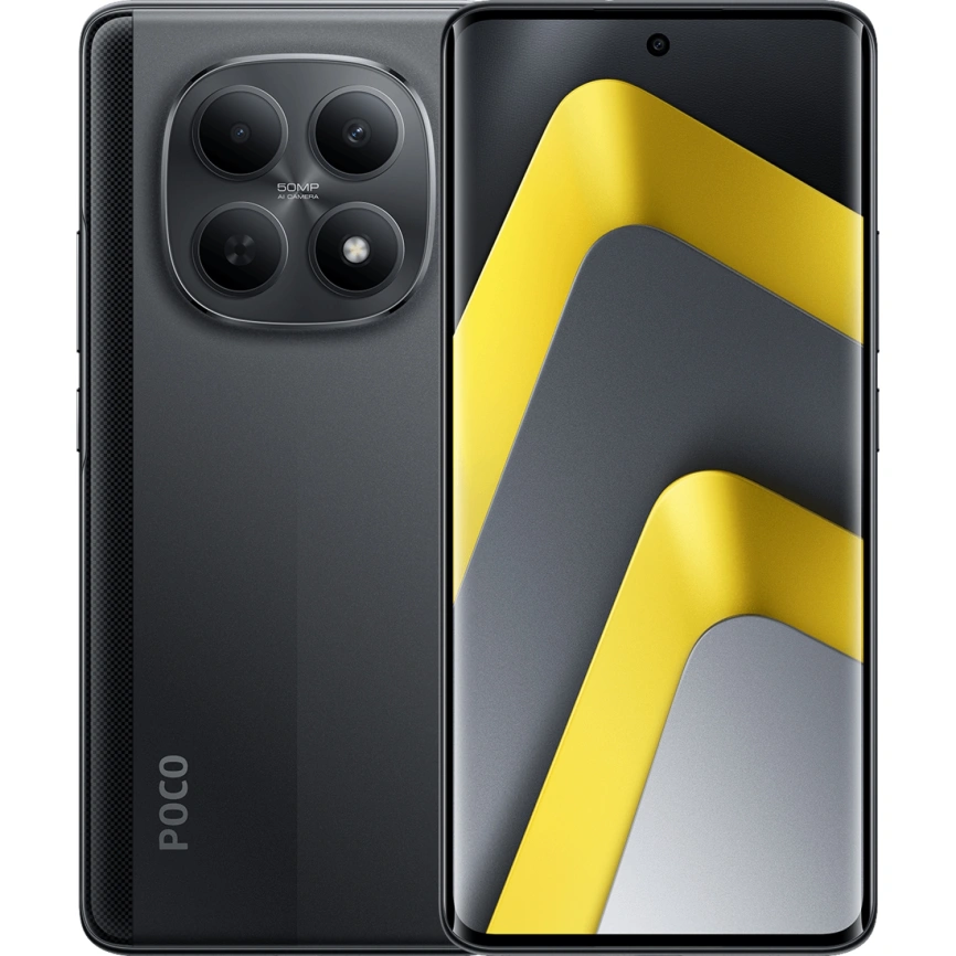 Смартфон Xiaomi Poco M8 5G 8/256Gb Black Global Version фото 1